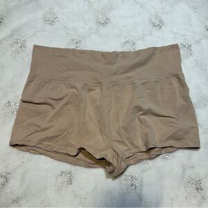 Vintage Y2K Splash Mini Fold Over Shorts – Size Large